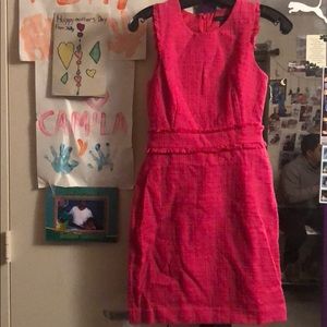 J.crew hot pink dress